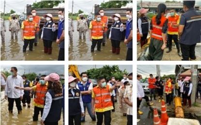 Picture of ติดตามแก้ไขปัญหาน้ำท่วมจังหวัดนนทบุรี